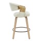 Dawson island chair white wash 