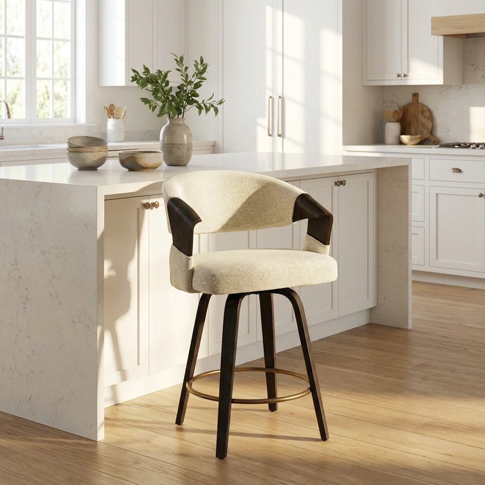 Dawson island chair smoked oak