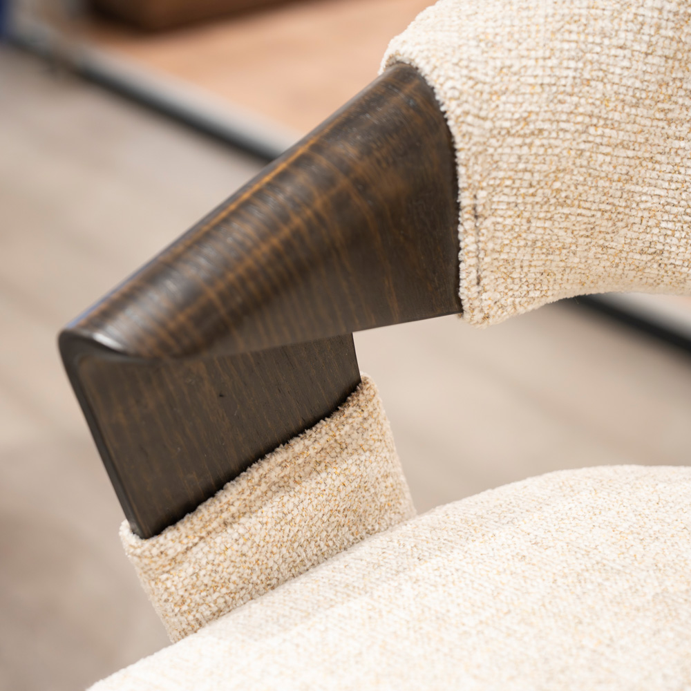 Dawson island chair smoked oak
