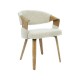 Dawson dining chair white wash
