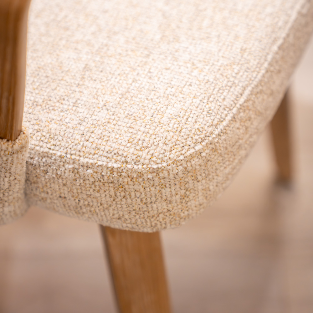 Dawson dining chair white wash