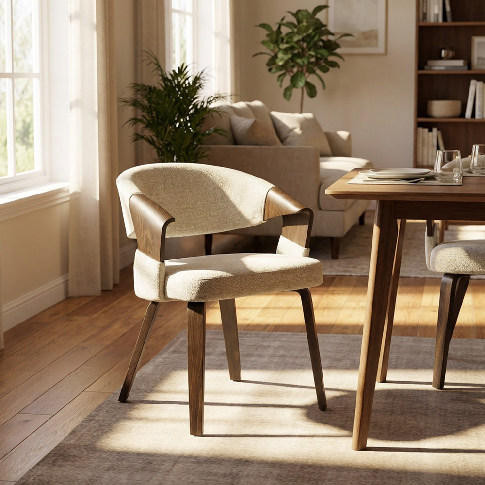 Dawson dining chair smoked oak