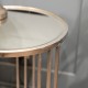 Freya set of 2 accent table silver