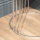 Freya set of 2 accent table silver
