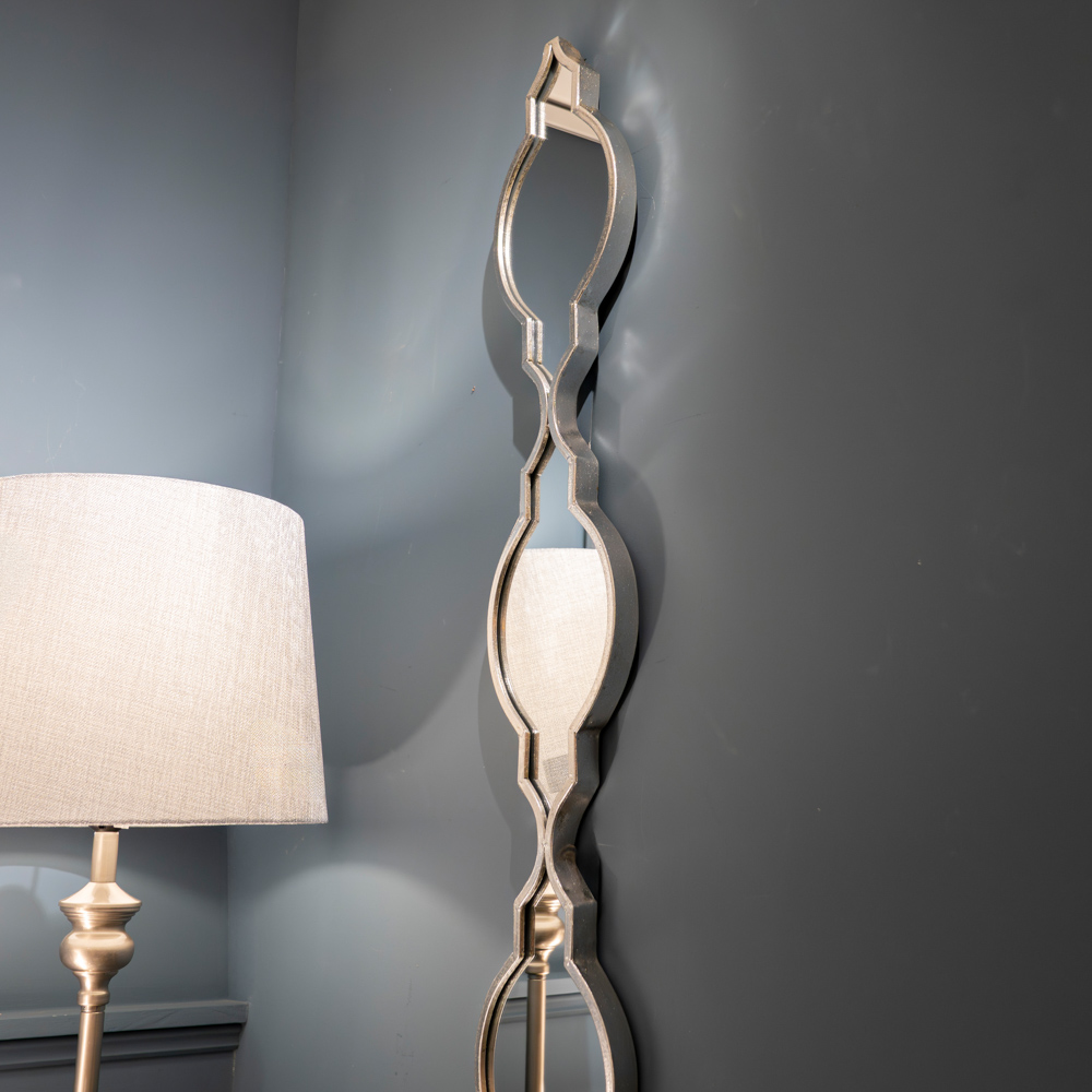 Gatsby mirrors slim silver