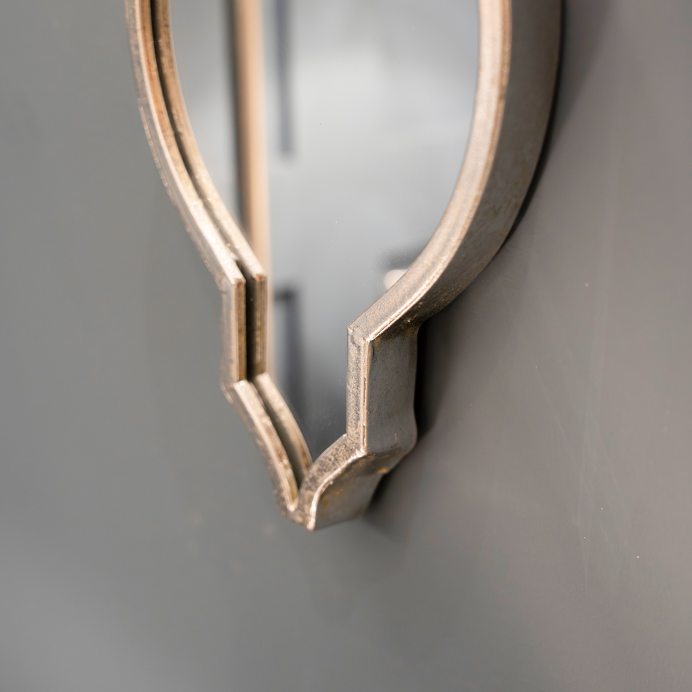 Gatsby mirrors slim silver