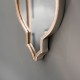 Gatsby mirrors slim silver