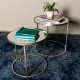 Avery s/2 side tables silver