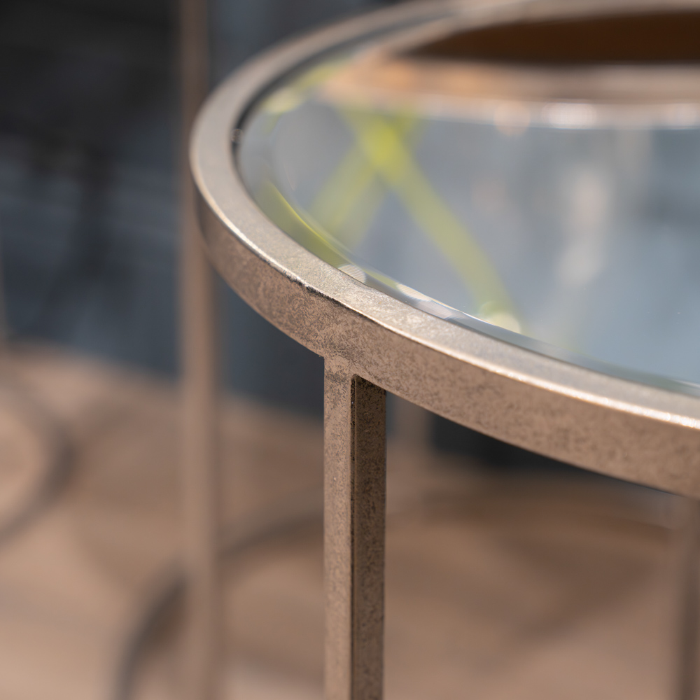 Avery s/2 side tables silver