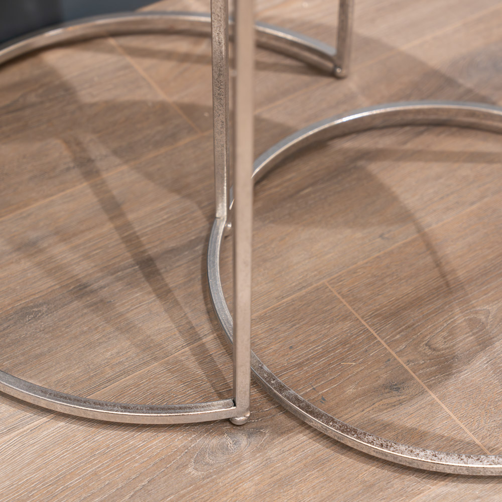 Avery s/2 side tables silver
