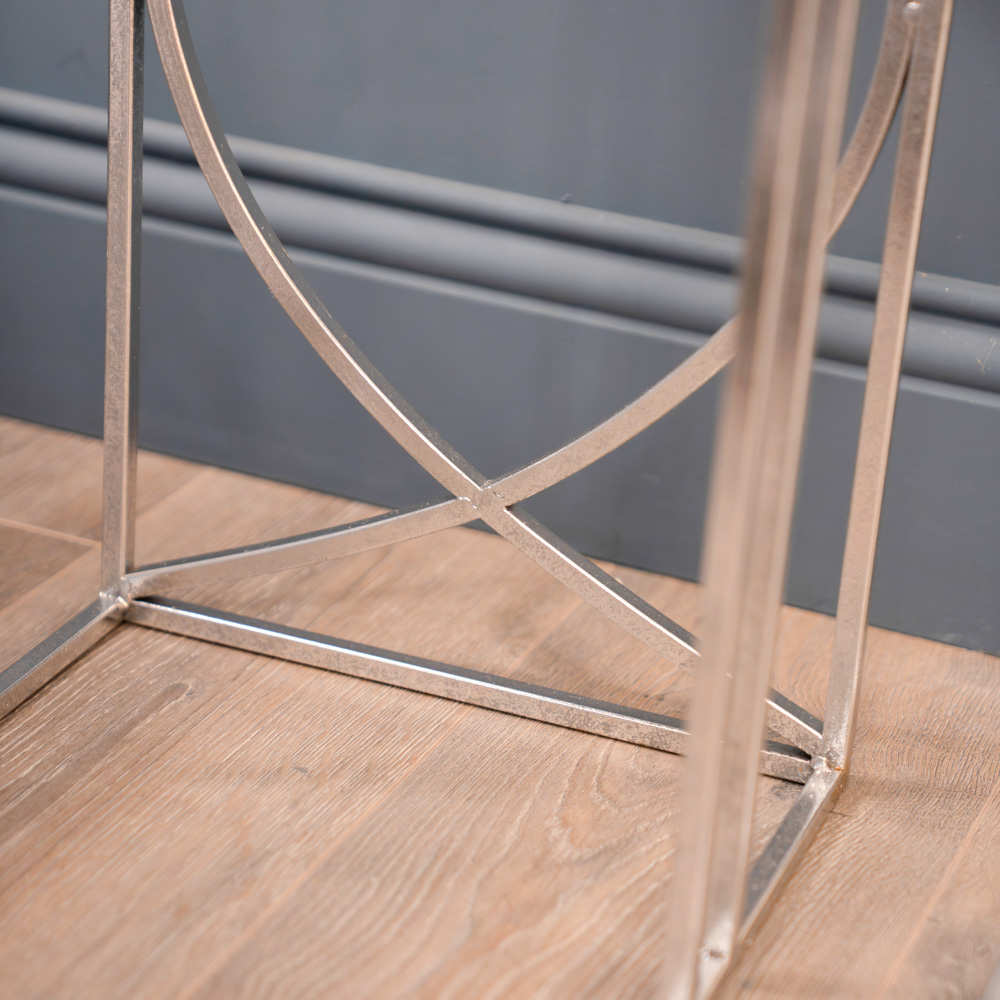 Franklin s/2 sofa tables silver