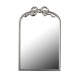 Clayton mirror with bow 72cm silver