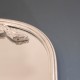 Clayton mirror with bow 50cm silver