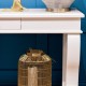 Scroll ivory 150cm sideboard table w/drawer