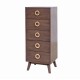 Chelsea 5 drawer tallboy