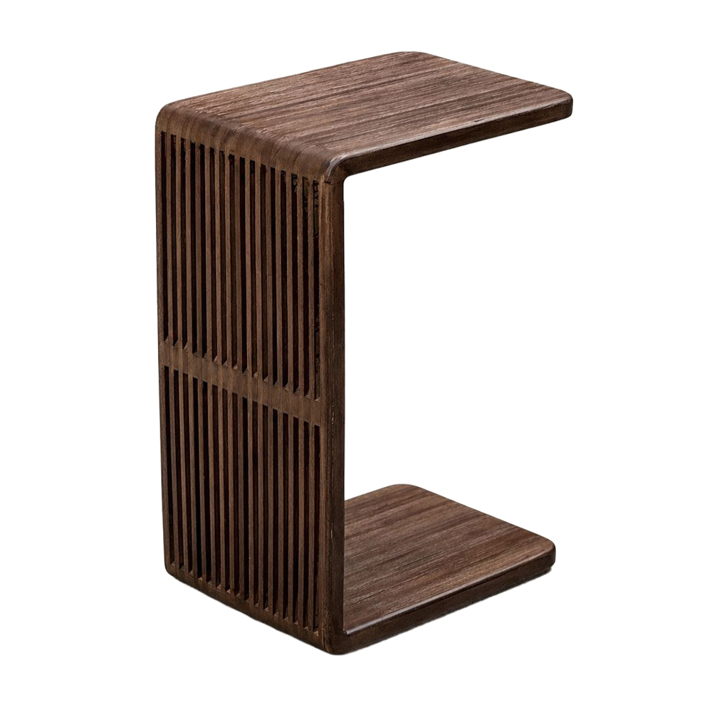 Ray sofa table dark teak