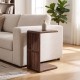 Ray sofa table dark teak