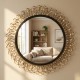 Saige mirror gold 91cm