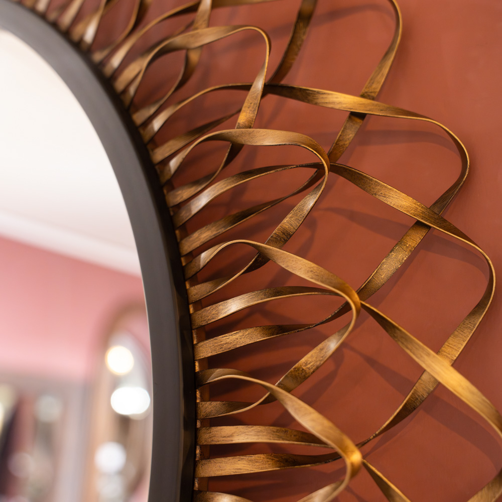 Saige mirror gold 91cm