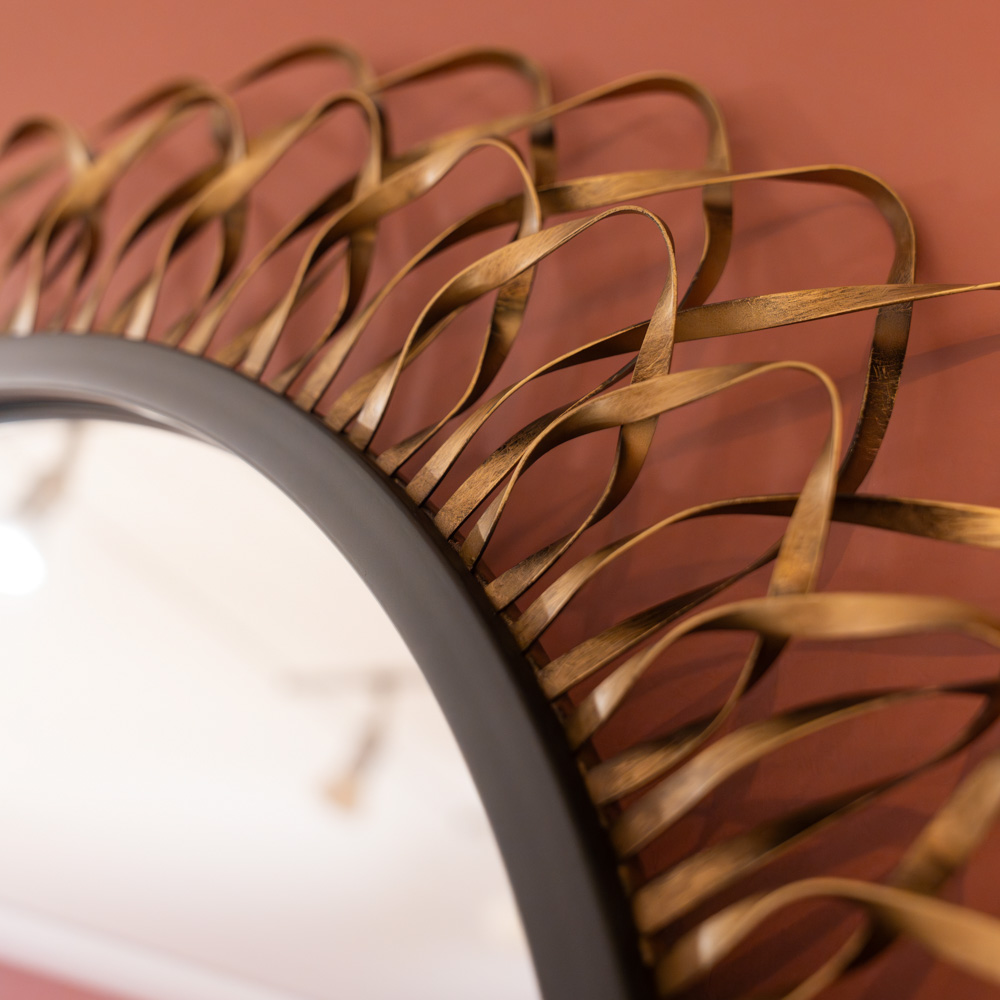 Saige mirror gold 91cm