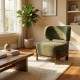 Fiora accent chair green
