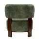 Fiora accent chair green
