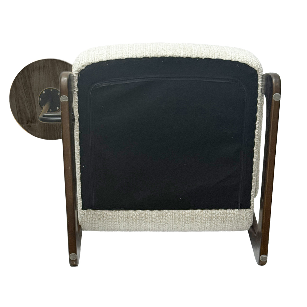 Blake accent chair with table beige