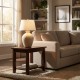 Aster ceramic rechargeable lamp ivory