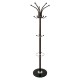 Colton hat and coat stand dark oak/black