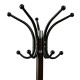 Colton hat and coat stand dark oak/black