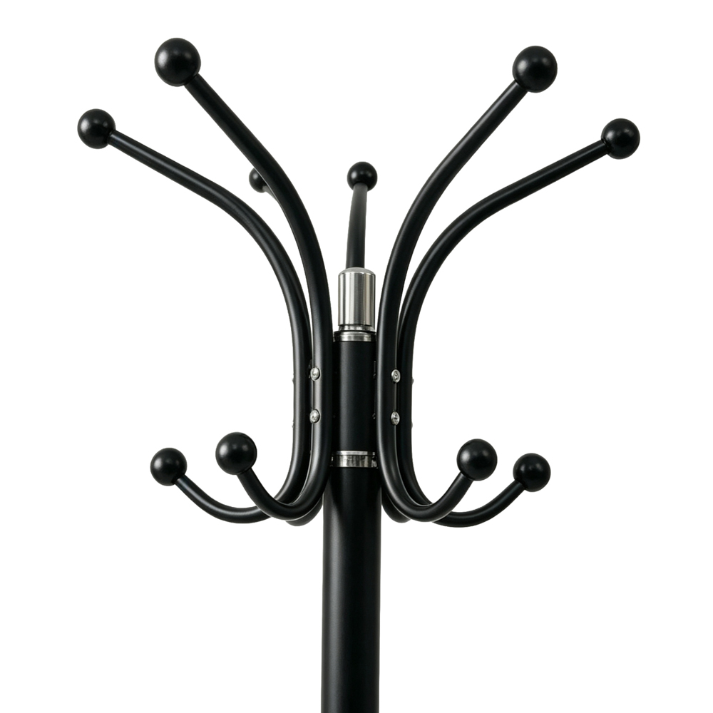 Colton hat and coat stand black
