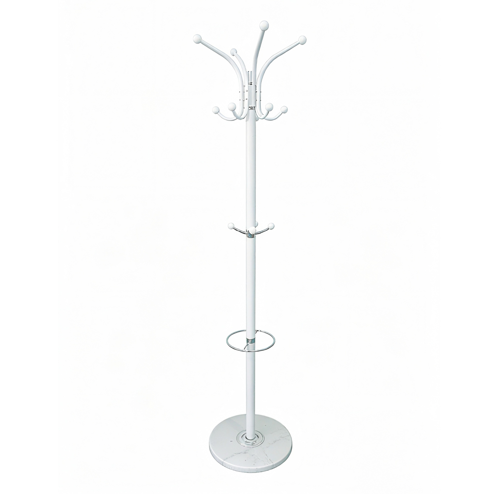 Colton hat and coat stand white