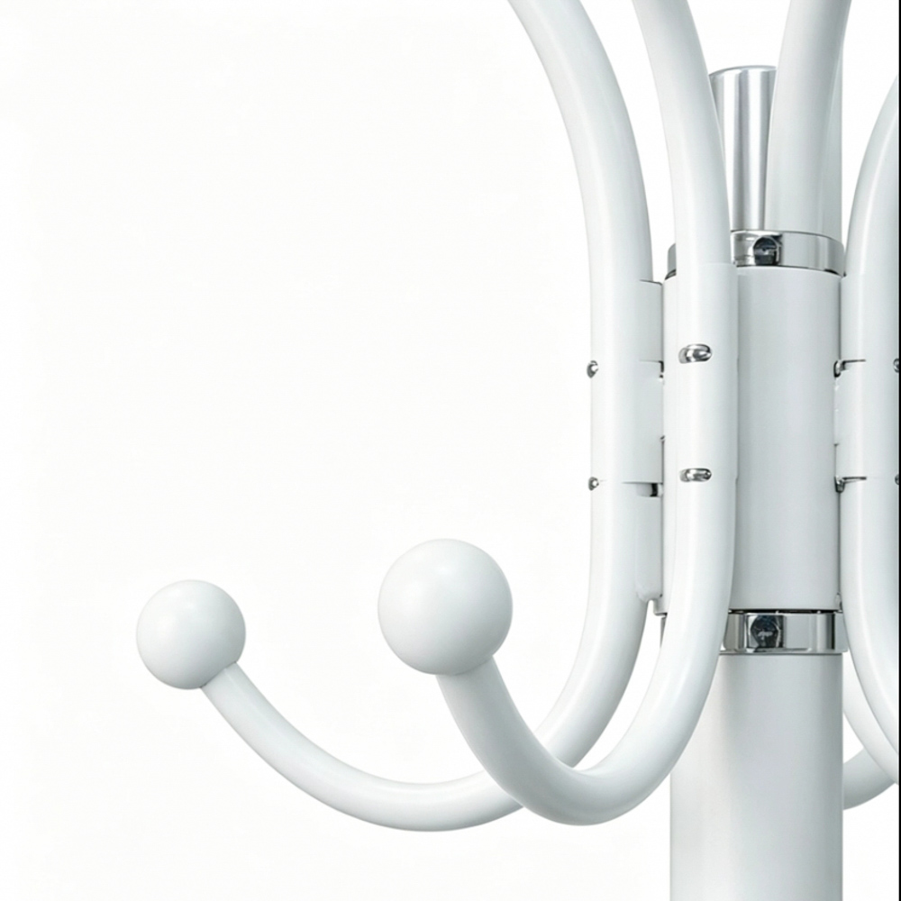 Colton hat and coat stand white