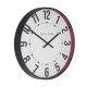 Baker and brown clock sorrento red 40cm