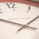 Baker and brown clock sorrento red 40cm