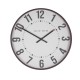 Baker and brown clock sorrento red 40cm