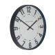Baker and brown clock sorrento blue 40cm