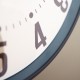 Baker and brown clock sorrento blue 40cm