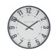 Baker and brown clock sorrento blue 40cm