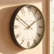 Baker and brown clock sorrento green 40cm