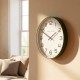 Baker and brown clock trevi green 50cm