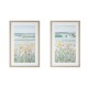 Framed print country escape/summer fields 2 asst