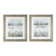 Framed print ash forest/oak woodlands 2 asst