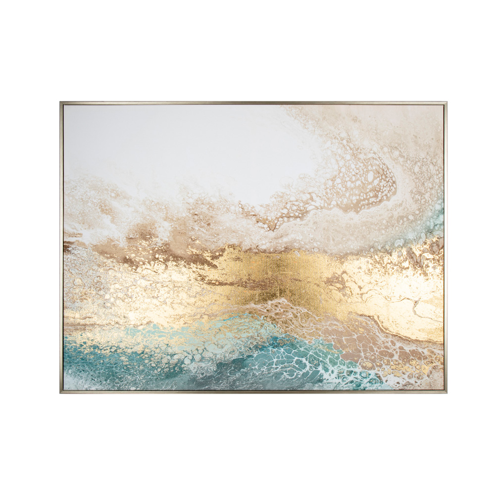 Framed canvas serene 90x120cm