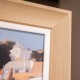 Framed print harbour glow/golden cove 50x50cm