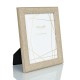 Beige linen photo frame 8x10