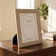 Beige linen photo frame 8x10