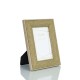 Olive linen photo frame 4x6