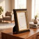 Stanford walnut/gold photo frame 4x6