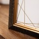Stanford walnut/gold photo frame 8x10